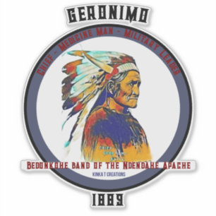 Geronimo Aufkleber