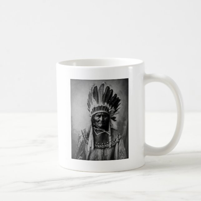 Geronimo im Hauptkleid Kaffeetasse (Rechts)