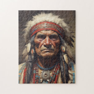 Geronimo Indischer Chefkrieger Portrait