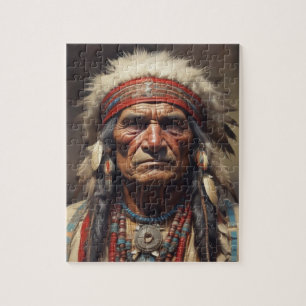 Geronimo Indischer Chefkrieger Portrait