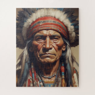 Geronimo Indischer Chefkrieger Portrait