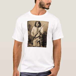 Geronimo mit dem Gewehr 1886 Vintag T-Shirt