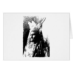 Geronimo noir et blanc