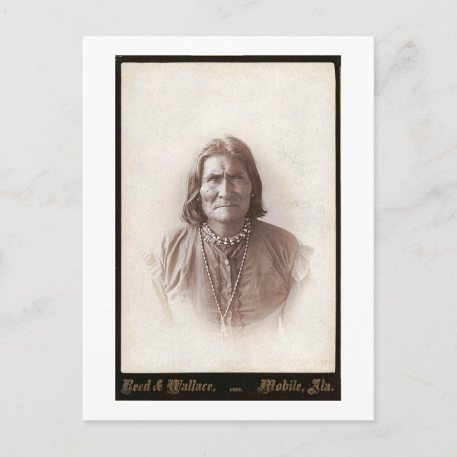 Geronimo Postkarte (Vorderseite)
