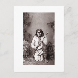 Geronimo - Vintage Postkarte