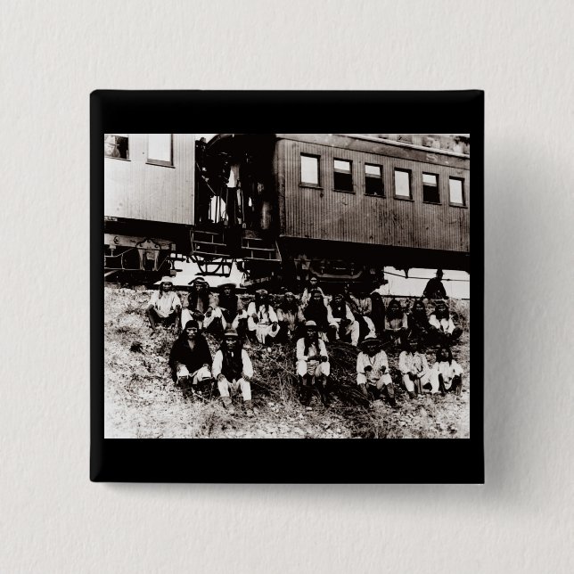 Geronimos Band Button (Vorderseite)