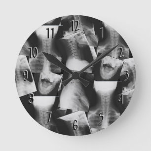 Geröntgt Runde Wanduhr