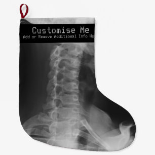 Geröntgte 2 (Vorlage) Großer Weihnachtsstrumpf
