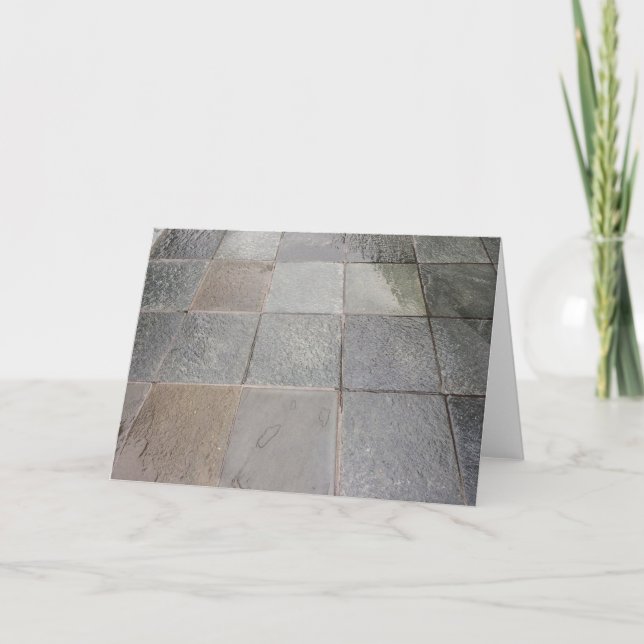 geröstet, Karte (Vorderseite)