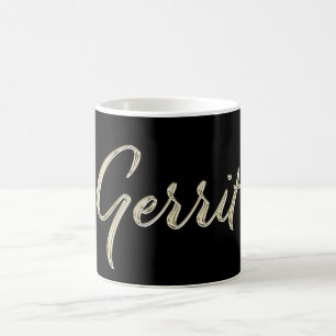 Gerrit Name whitegold Tasse Teetasse Kaffeetasse