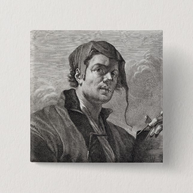 Gerrit van Honthorst (1590-1656), graviert durch Button (Vorderseite)