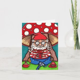 Gerry Gnome Note Card Karte