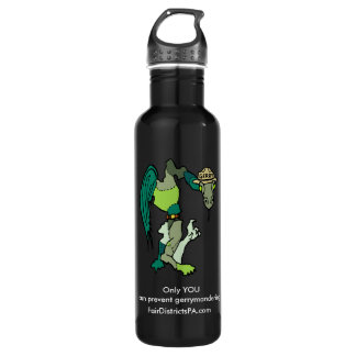 Gerrymandering Wasserflasche Edelstahlflasche