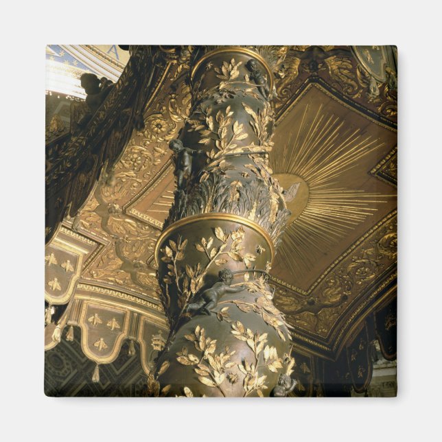 Gerstenzuckersäule aus dem Baldacchino Magnet (Vorne)