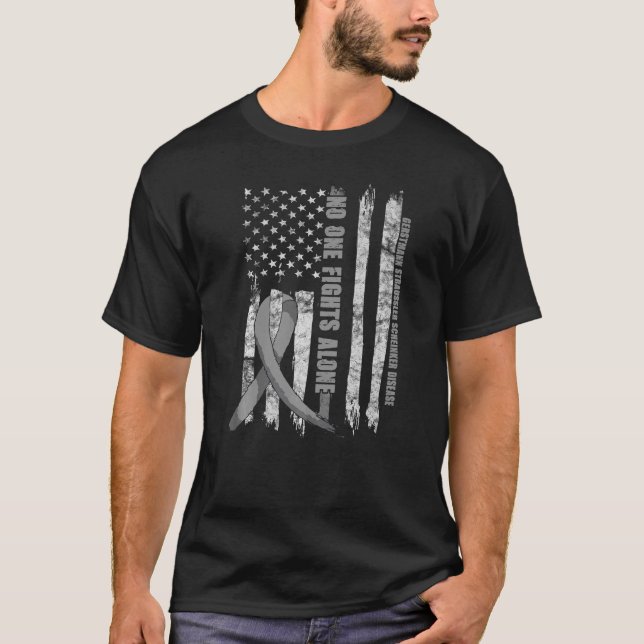 Gerstmann Straussler Scheinker Disease USA T-Shirt (Vorderseite)