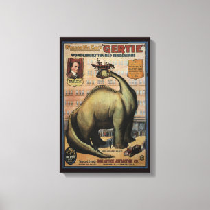 Gertie The Dinosaur Leinwanddruck