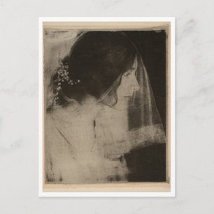Gertrude Käsebier - Die Braut, 1902 Postkarte