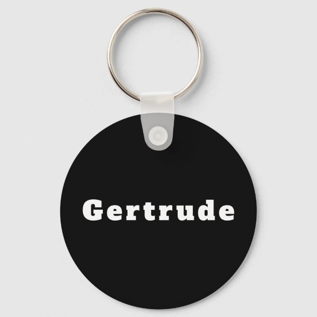 Gertrude Schlüsselanhänger (Vorderseite)