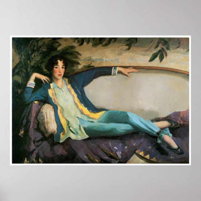 Gertrude Vanderbilt Whitney, Robert Henri Poster (Vorne)