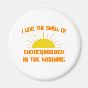 Geruch der Endokrinologie am Morgen Magnet