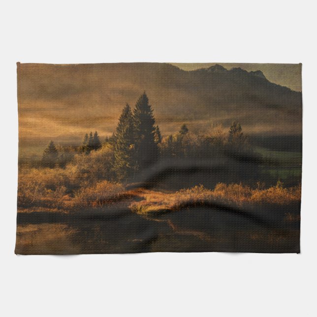 Geruch der Kiefern Küchentuch (Horizontal)