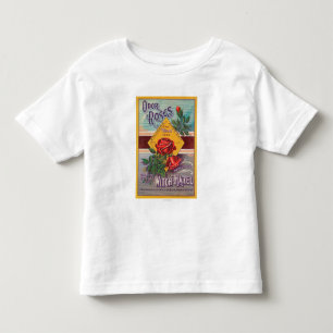Geruch-Rosen Hexe-Haselnuss LabelFrankfort, NY Kleinkind T-shirt