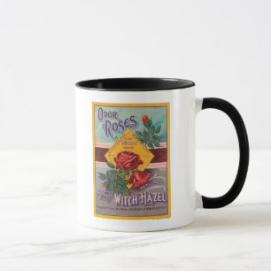 Geruch-Rosen Hexe-Haselnuss LabelFrankfort, NY Tasse