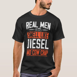 Geruch wie Diesel- und Kuhschrott-Bauer-Traktor T-Shirt