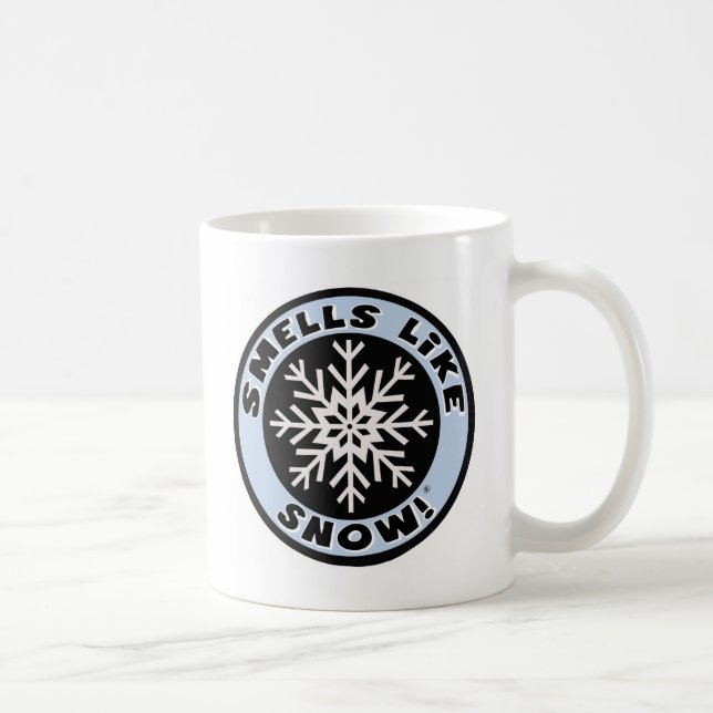 Geruche mögen Schnee! Kaffeetasse (Rechts)