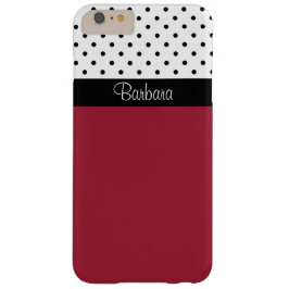 Geruchsrot, Schwarz-weiße Punkte, Chic-Muster title_seo2