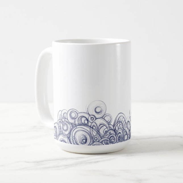 Gerüchte der Kontemplation Kaffeetasse (Vorderseite Links)