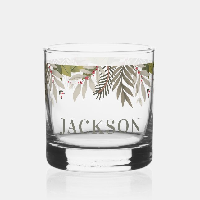 Geruchte Grünflächen mit Namen Whiskyglas (Vorderseite)