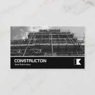 Gerüste B&W Visitenkarte