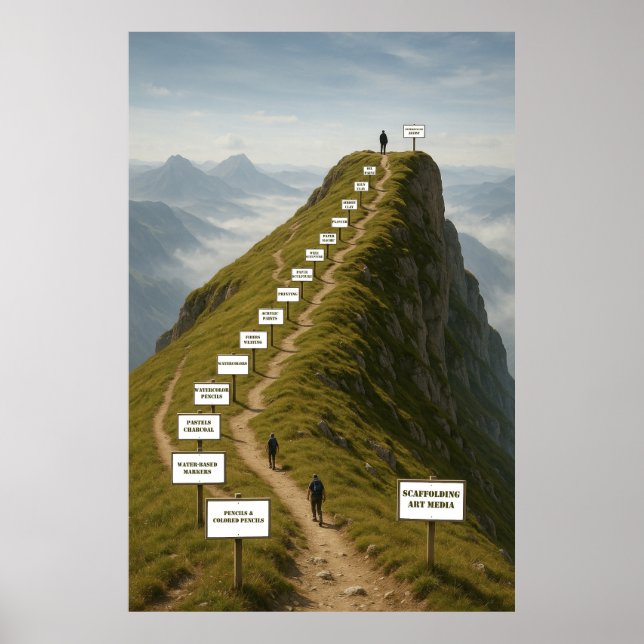 Gerüstmedien Poster (Vorne)