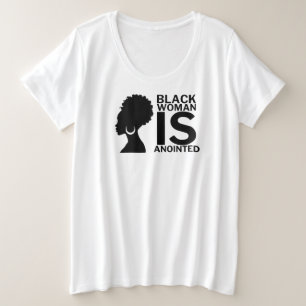 Gesalbte Große Größe T-Shirt
