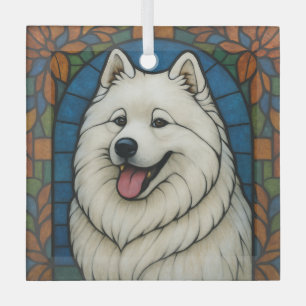 Gesamostes "gestanztes Glas" Ornament Aus Glas