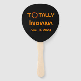 Gesamt Indiana 2024 Solar Eclipse Fächer