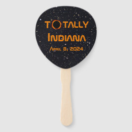 Gesamt Indiana 2024 Solar Eclipse Fächer
