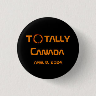 Gesamt Kanada 2024 Solar Eclipse Button