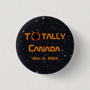 Gesamt Kanada 2024 Solar Eclipse Button