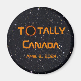 Gesamt Kanada 2024 Solar Eclipse Magnet