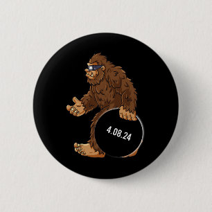 Gesamt Solar Eclipse 04.08.2024 Bigfoot Fun Boys G Button