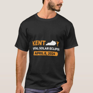 Gesamt Solar Eclipse 2024 Kentucky 8. April 2024 E T-Shirt