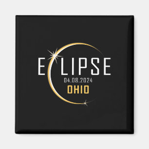 Gesamt Solar Eclipse 2024 Ohio America Spring Tota Magnet