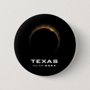 Gesamt Solar Eclipse 2024 Texas Button