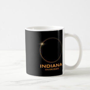 Gesamt Solar Eclipse 2024 Totality Indiana Kaffeetasse