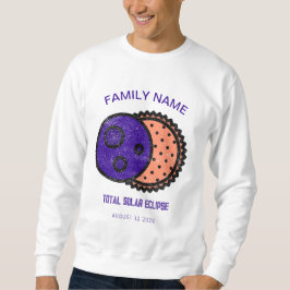 Gesamt Solar Eclipse 2026 Custom Sweatshirt
