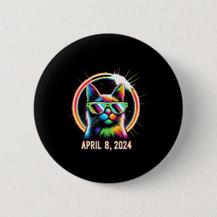 Gesamt Solar Eclipse April 08 2024 Cool Cat Solar Button