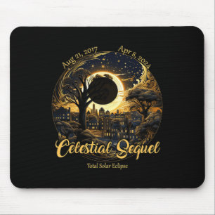 Gesamt Solar Eclipse Celestial Sequel 2017 Totalit Mousepad
