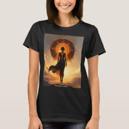 Gesamt-Solar-Eclipse-Goddess mit Blick auf Sun 2 S T-Shirt